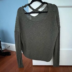 X back sweater